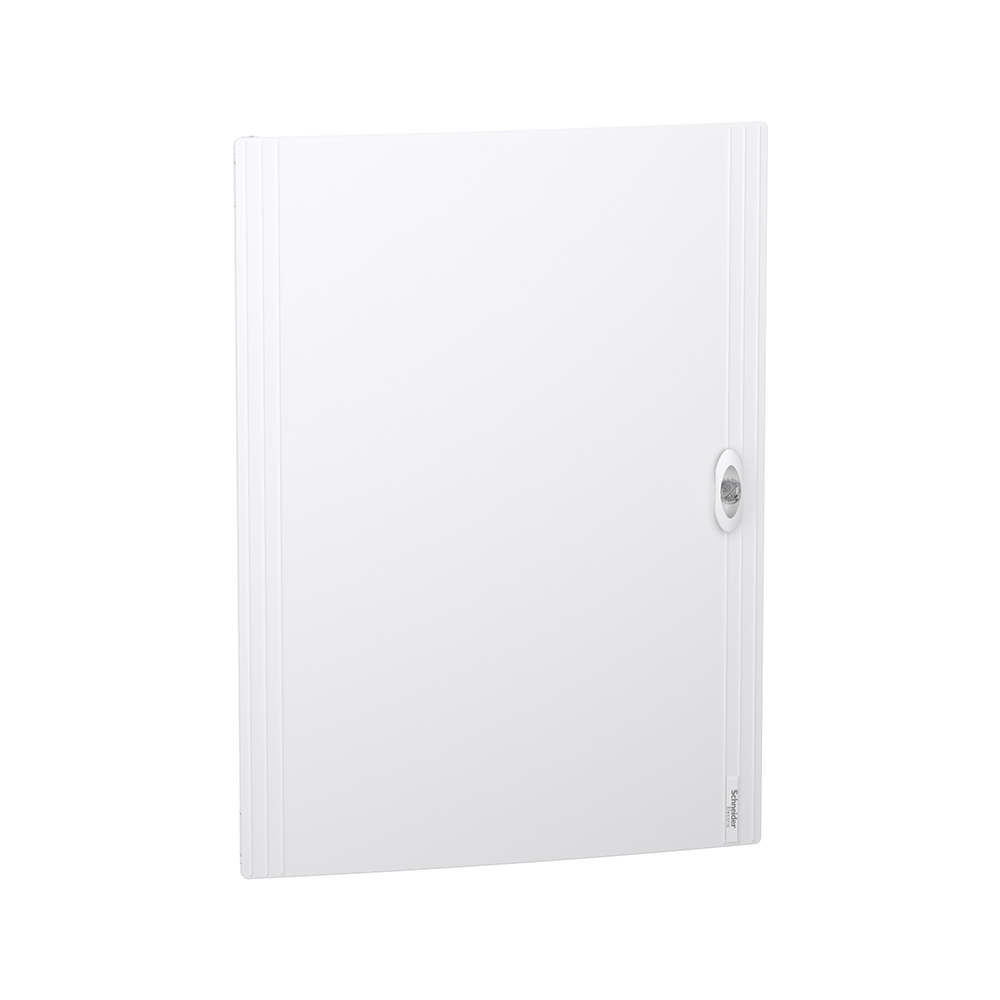 PrismaSeT XS blinde witte deur voor verdeler 4x24 modules