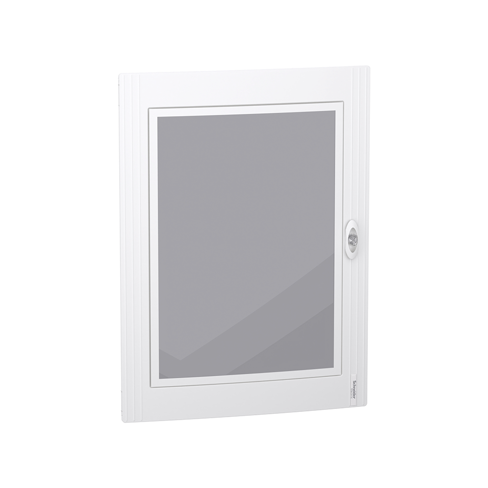 PrismaSeT XS transparante deur voor verdeler 4x24 modules