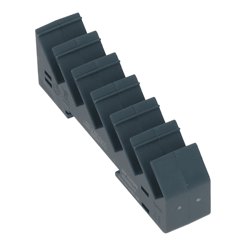 Din-railhouder APW voor lasklemmen 6x- 3voudig - 4mm²