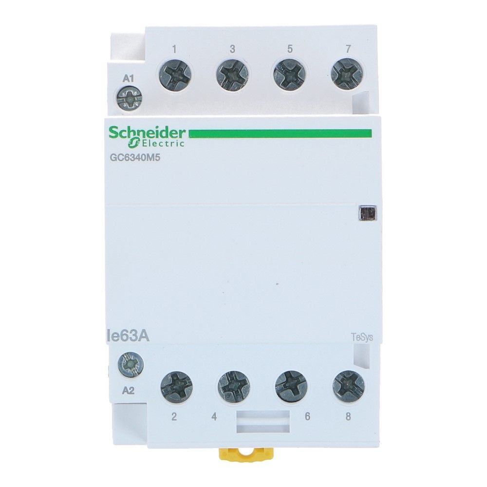 Modulaire contactor 4P 63A 220-240VAC 50Hz