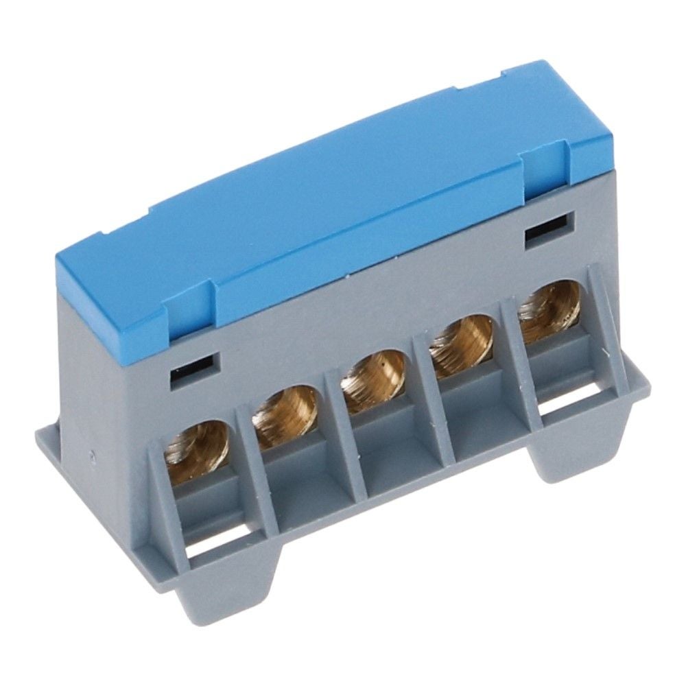 Aansluitverdeelblok AST16 blauw 5x16mm²