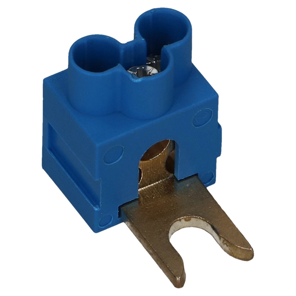 Aftakblok vork blauw 1 fase 3x16mm²