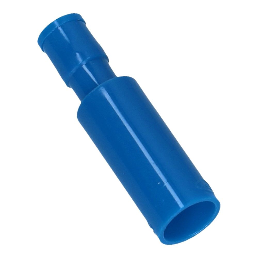 Kabelschoen rondcontrastekker B-4.95mm L-12mm Blauw - 100 stuks