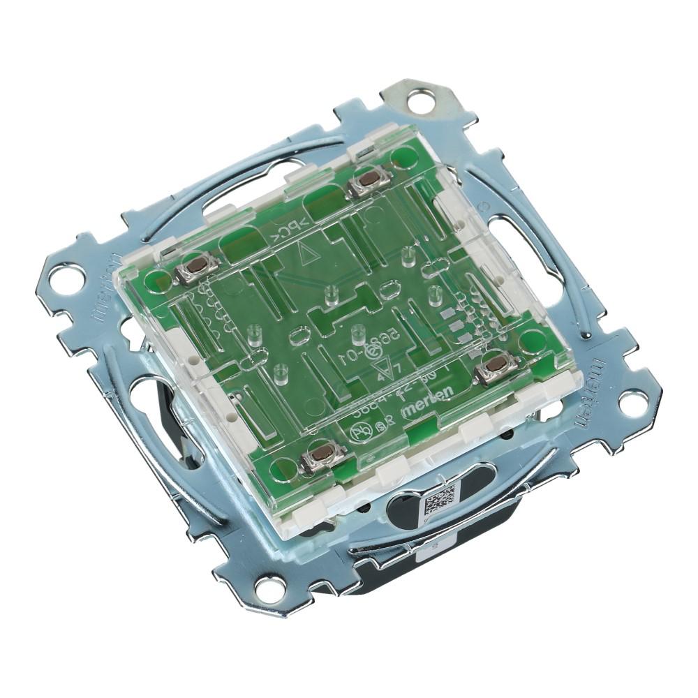 PlusLink inbouwsokkel touch bediening dubbel SYSTEEM-M