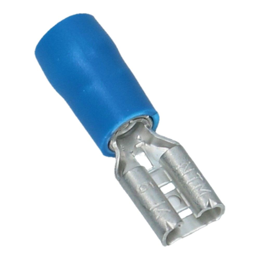 Kabelschoen contra B-4.8mm D-0.5mm Blauw - 100 stuks