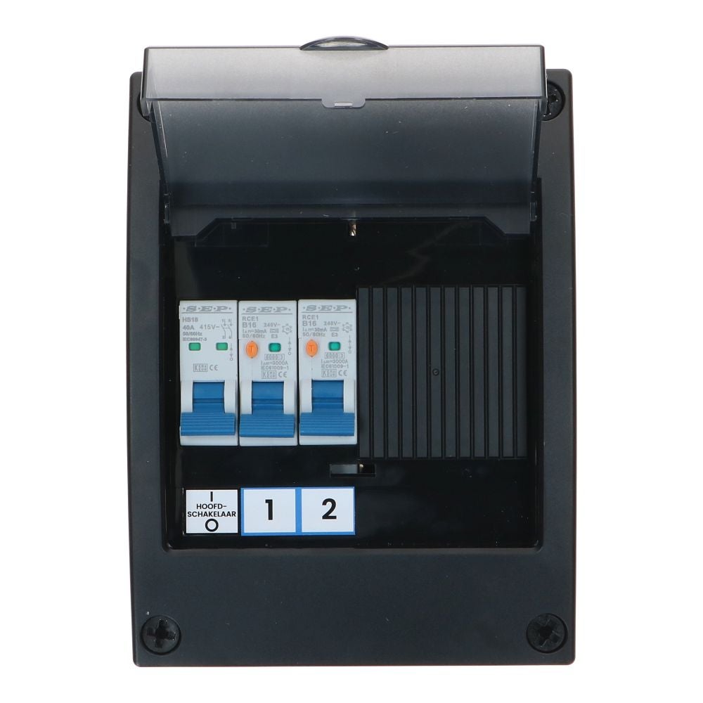 Zinvolt 1 fase verdeler 2 groepen