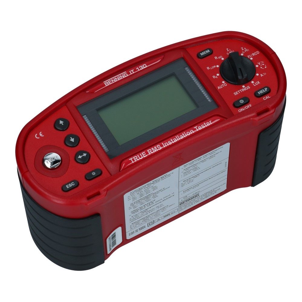 Installatietester IT 130 True RMS met USB en RS232