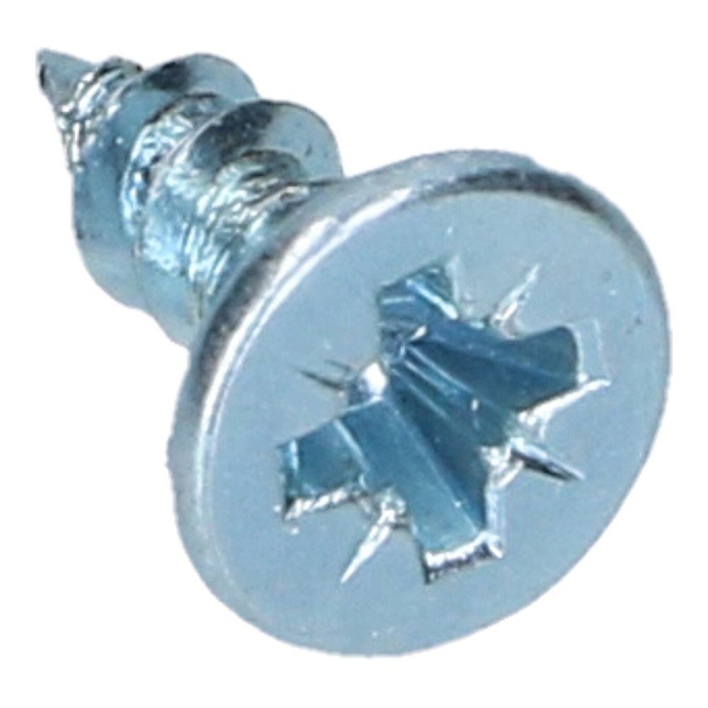 Spaanplaatschroef 4x12mm Verzonken Pozidrive 2 - 200 stuks