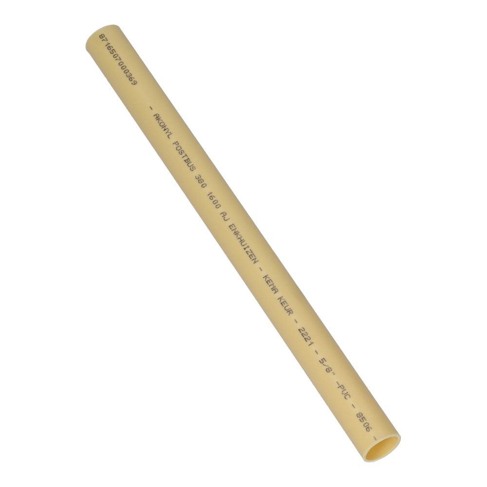 Installatiebuis PVC crème 16mm lengte 2 meter - 100 meter