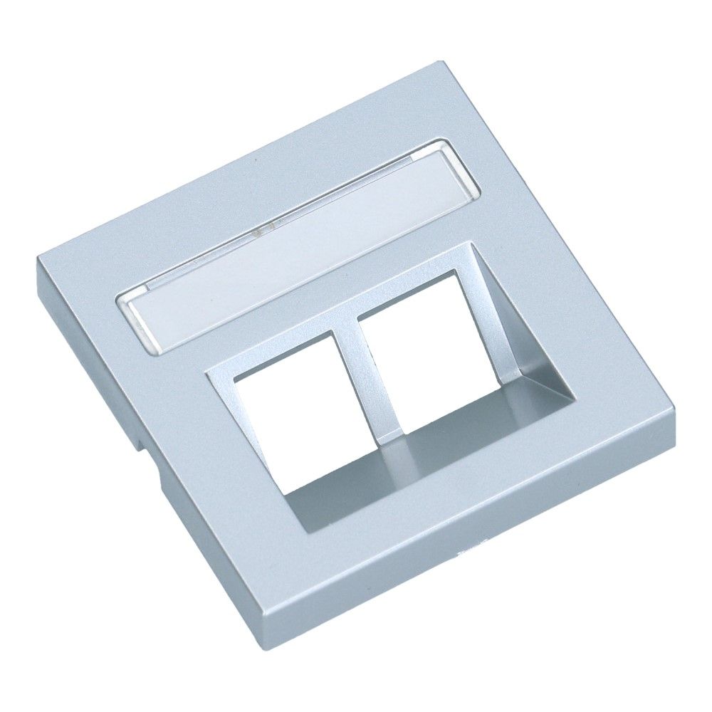 Centraalplaat ART 9022 datacontactdoos 2xRJ45