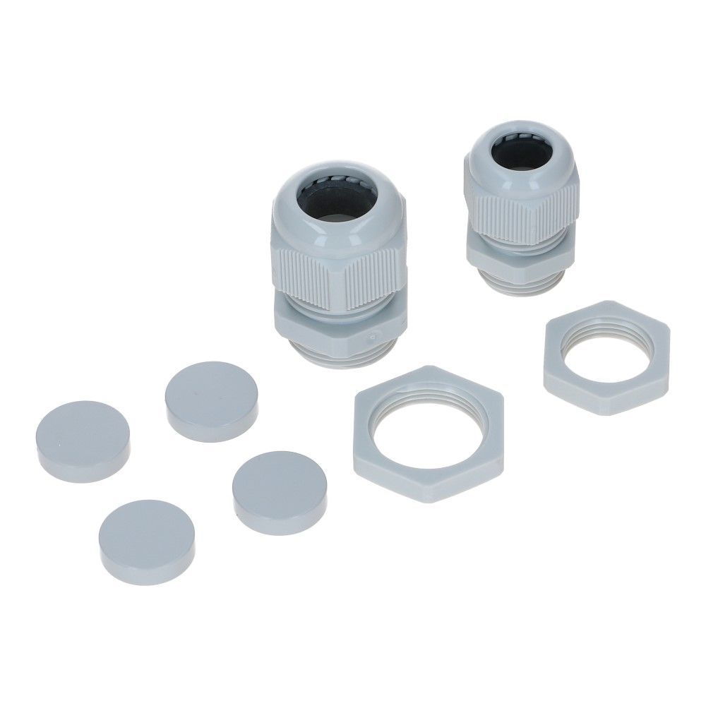 Wandverdeelkast IP65 beveiligd: 2x CEE 16A 3p