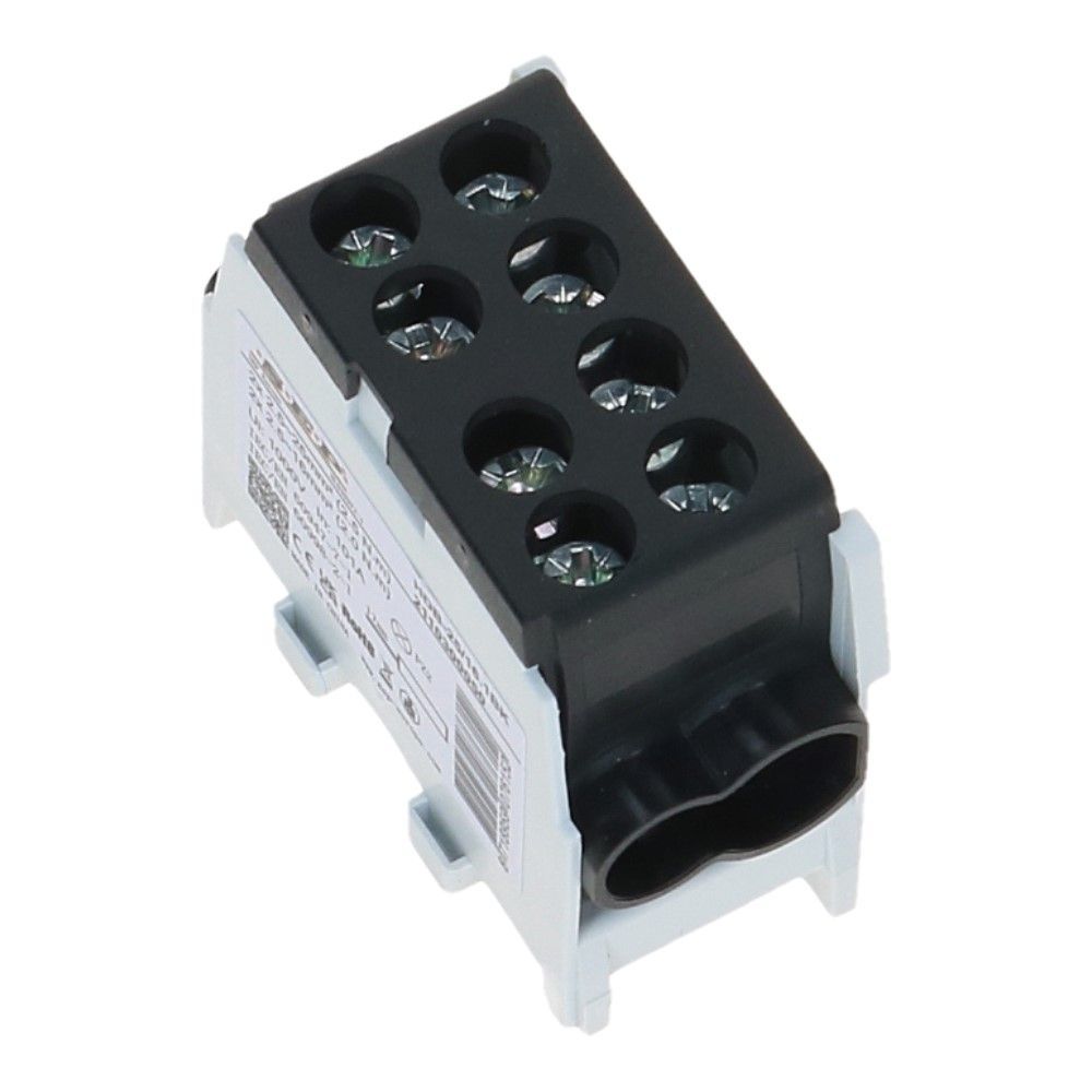 HLAK Hoofdkabel aftakklem 1x25mm² 1x16mm²  zwart