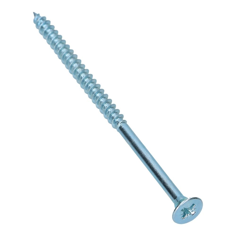 Spaanplaatschroef 5x90mm Verzonken Pozidrive 2 Deeldraad - 200 stuks