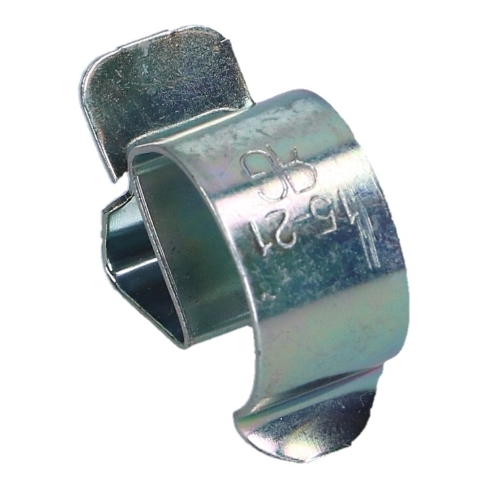 Spantklem voor buis 15-21mm flens 8-12mm - 100 stuks