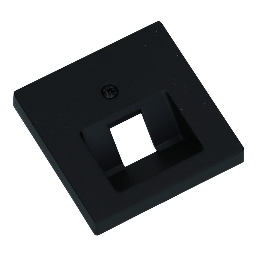 Centraalplaat 1xRJ45 SYSTEEM-M 9005 Ocean Plastic