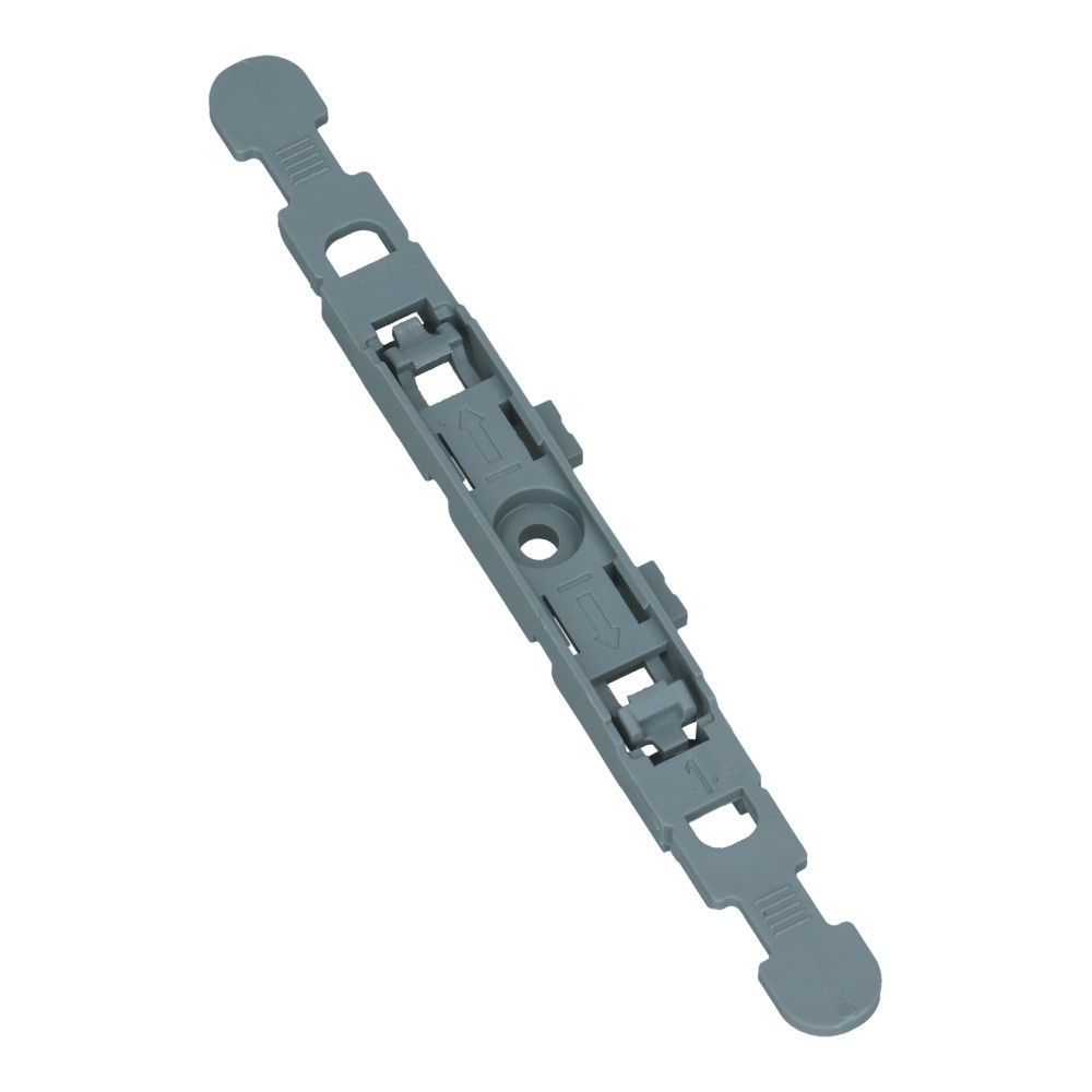 WAGO Bevestigingsadapter doorvoerconnector 1-voudig schroefbevestiging en trekontlasting - 5 stuks