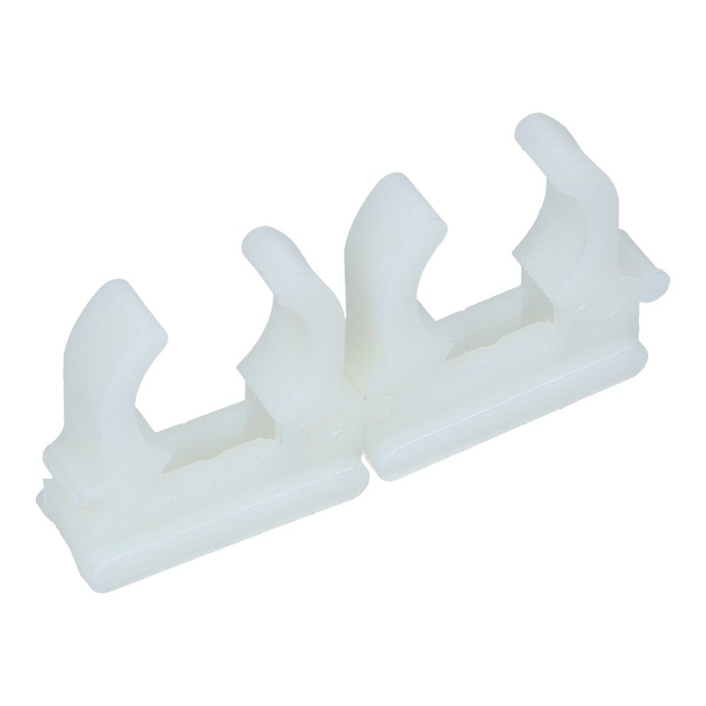 Universele klembeugel 25-28mm transparant - 50 stuks