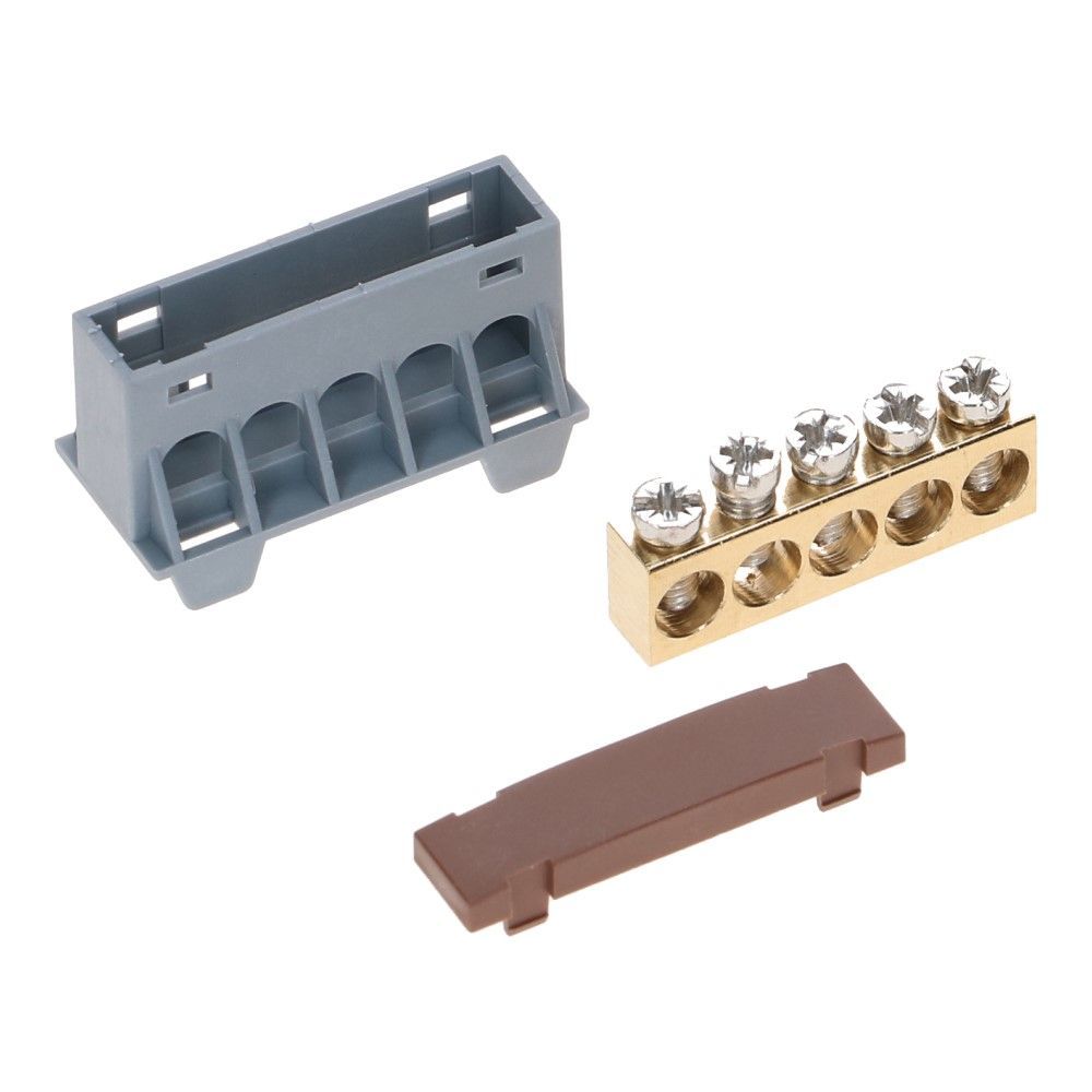 Aansluitverdeelblok AST16 bruin 5x16mm²