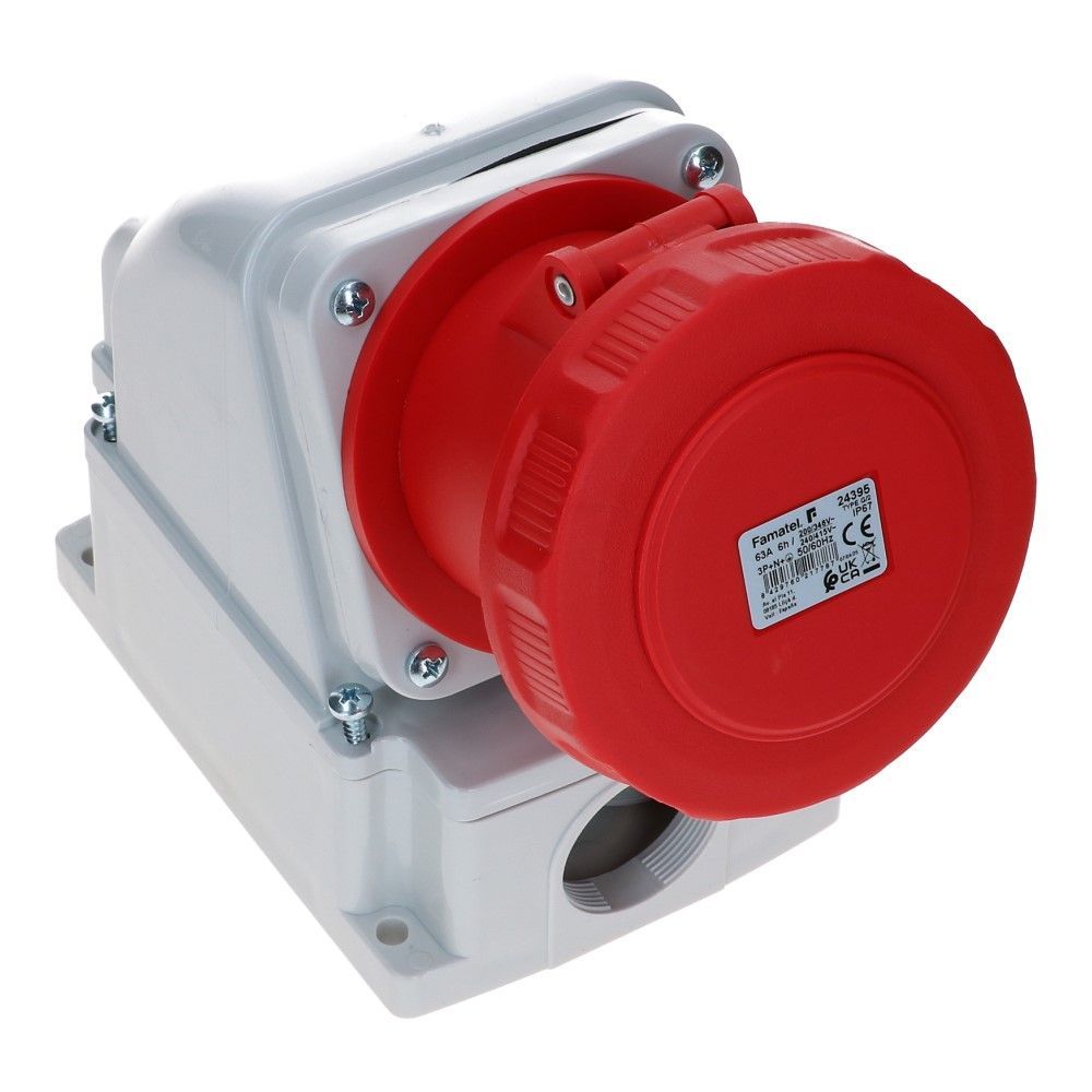 CEE female 5 polig 6H 63A IP67 wcd 380-415VAC