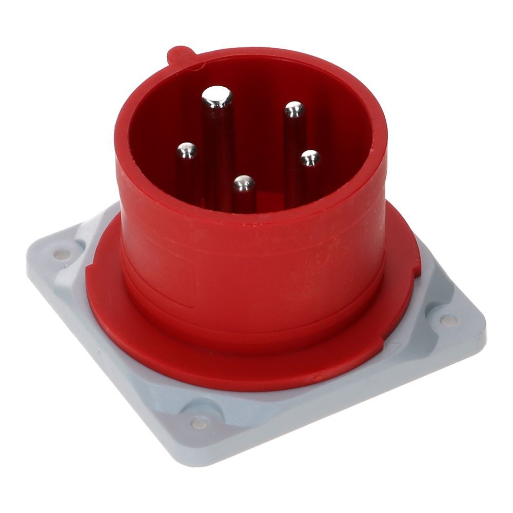 CEE male 5 polig 6H 16A IP54 toestelcontactdoos 380-415VAC