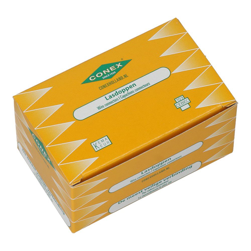 Lasdop Universeel 1 tot 5 draden 3-12.5mm² voor massief draad - 50 stuks