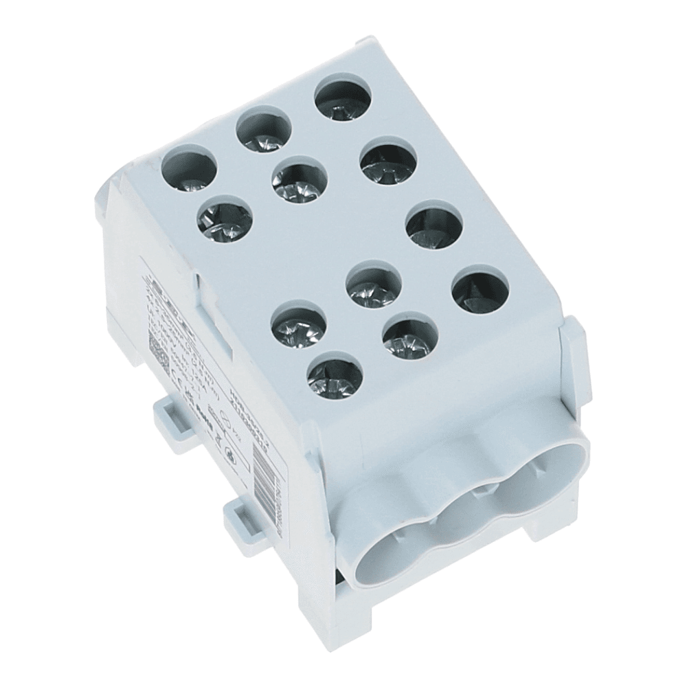HLAK Hoofdkabel aftakklem 1x35mm²/2x25mm² grijs