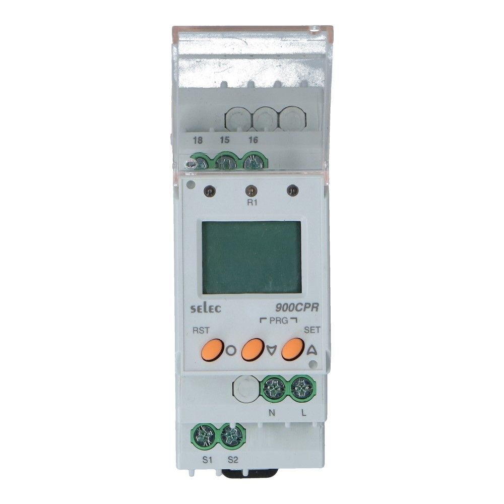 Stroomcontrole relais digitaal 0-999A 1 fase