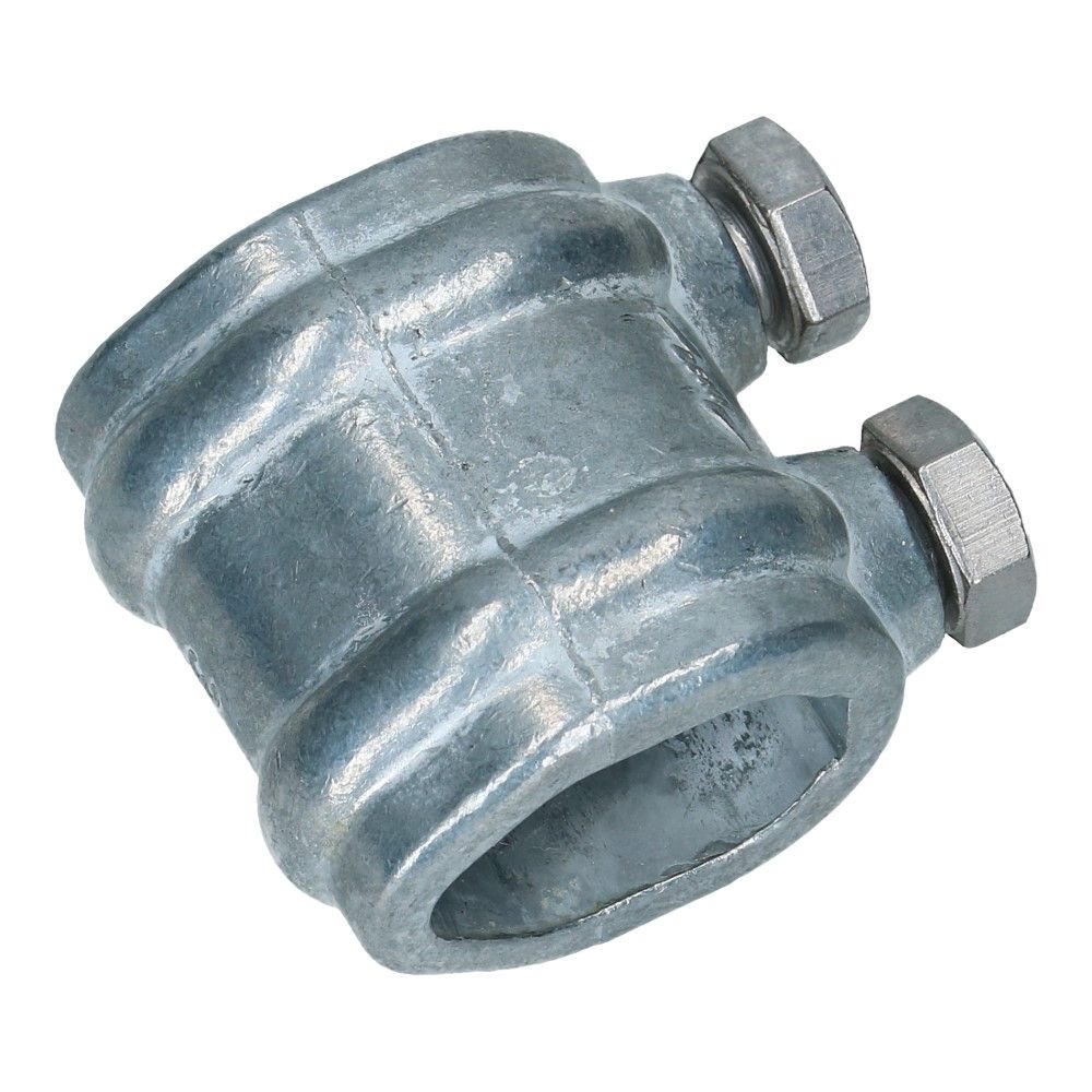 Aansluitklem verzinkt diameter 12-16mm 2 bouten