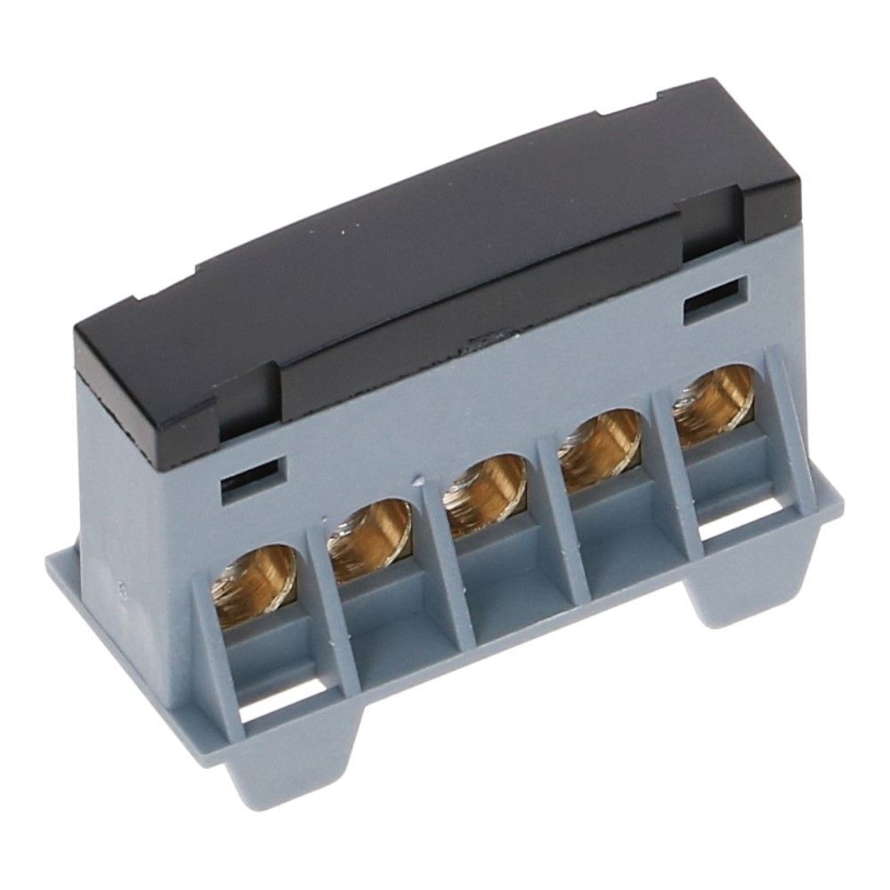 Aansluitverdeelblok AST16 zwart 5x16mm²