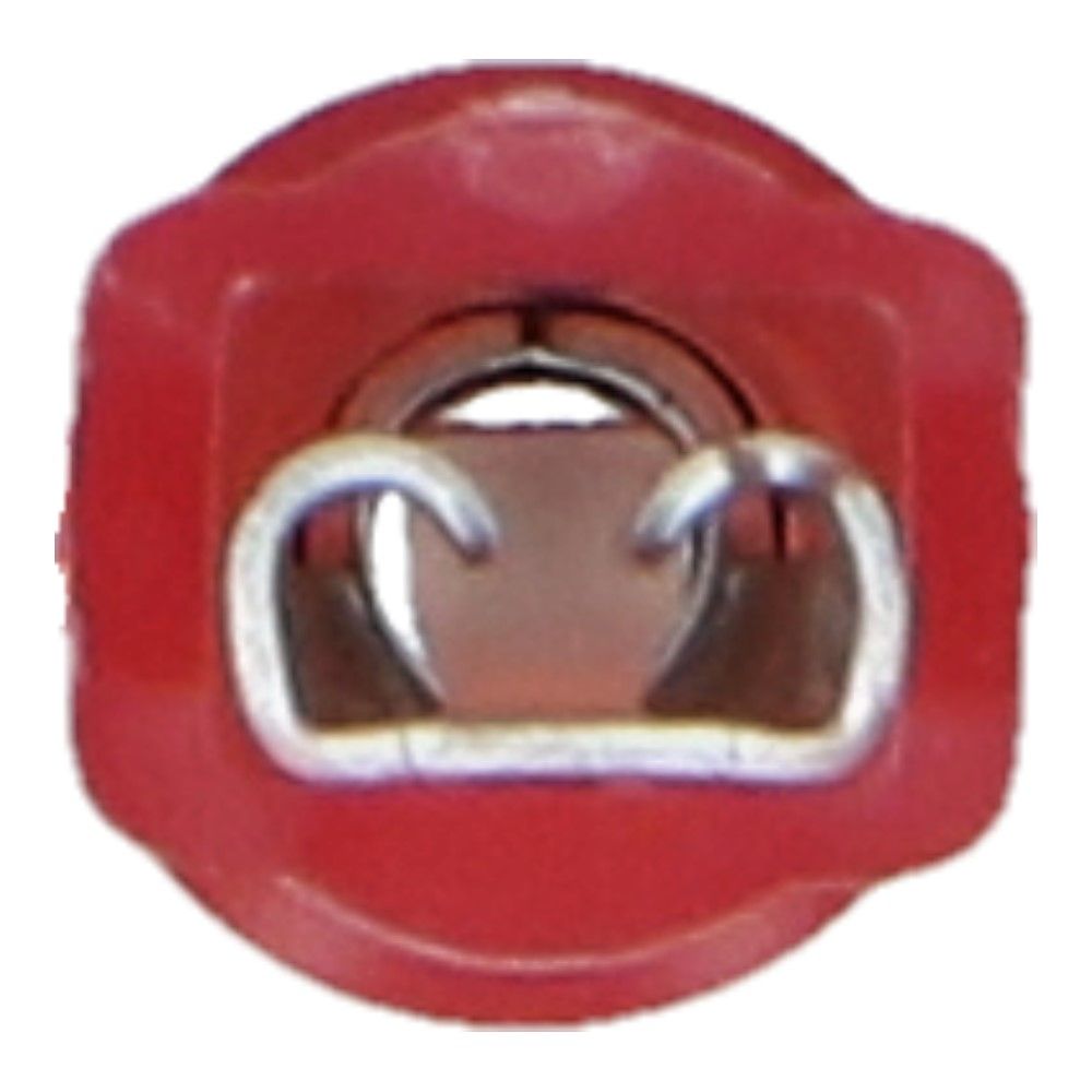 Kabelschoen contra ISO B-2.8mm D-0.8mm Rood - 100 stuks