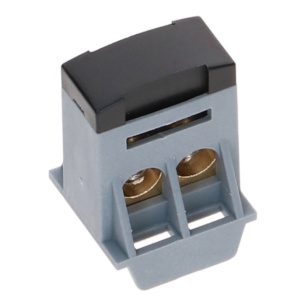 Aansluitverdeelblok AST16 zwart 2x16mm²
