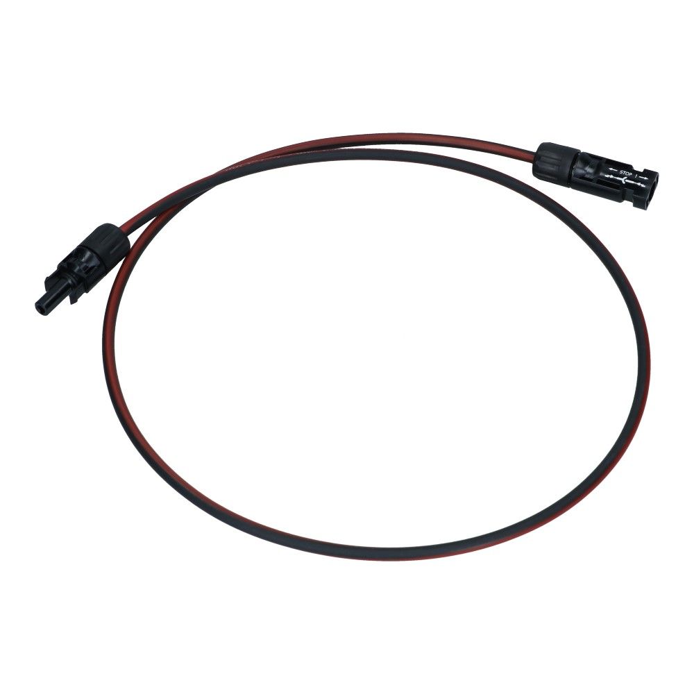 Solarkabel 1 meter MC4 4mm² rood