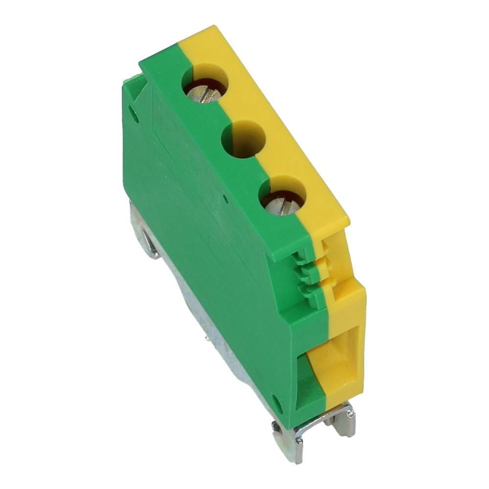 Montageklem aardeklem TE 16mm² geel/groen