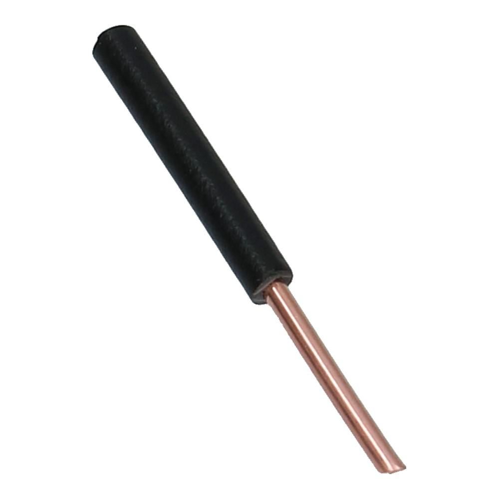 Installatiedraad H07V-U 1.5mm² zwart Eca - 100 meter