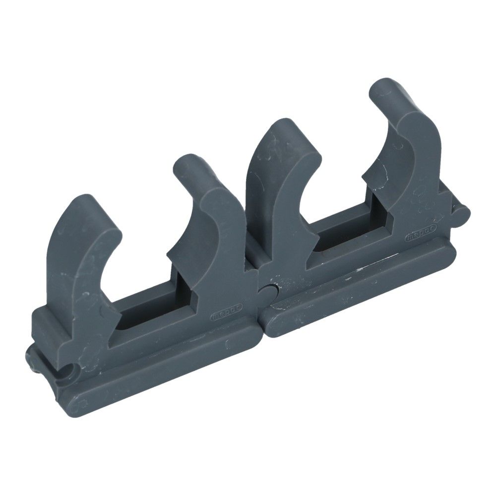 Universele klembeugel 25mm donker grijs - 50 stuks
