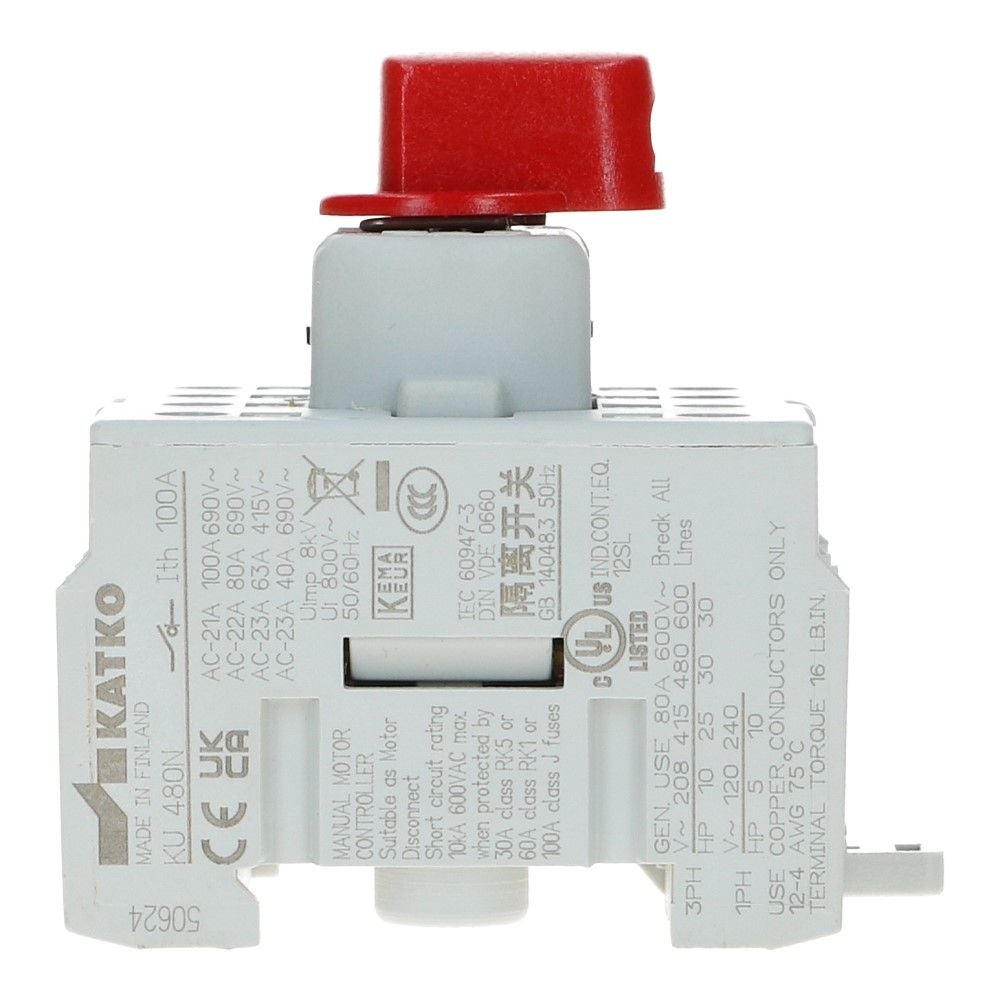 Lastscheider 4 polig 80A KU basis element