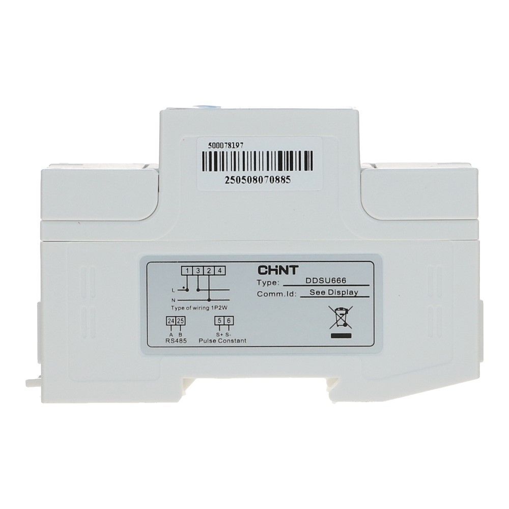 Chint kWh meter 80A 1-fase direct Modbus MID