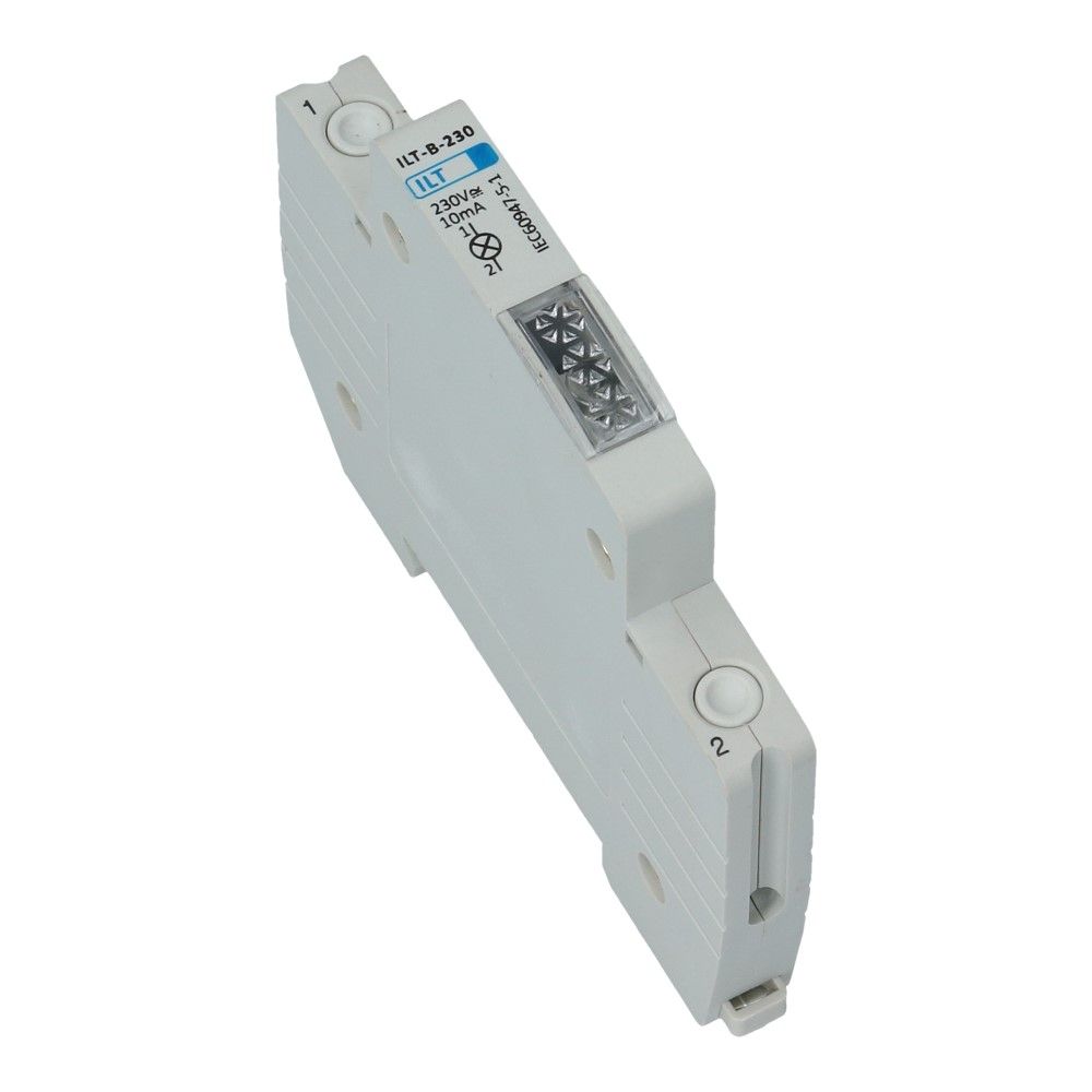 Indicatie led blauw 230VAC 9mm
