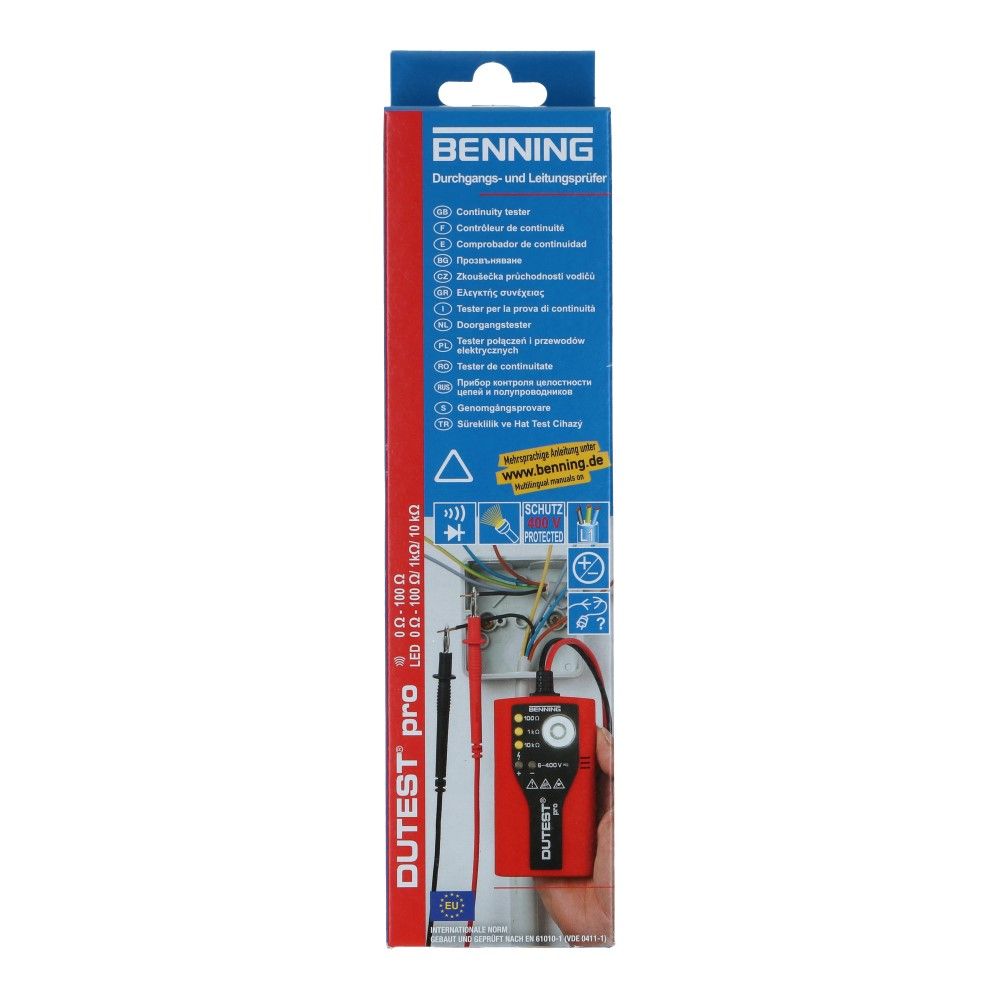 Dutest Pro doorgangs- en bedradingtester