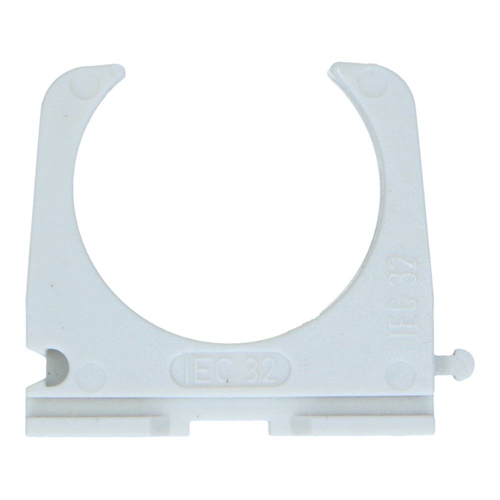 Klembeugel RC 31-32mm lichtgrijs - 40 stuks