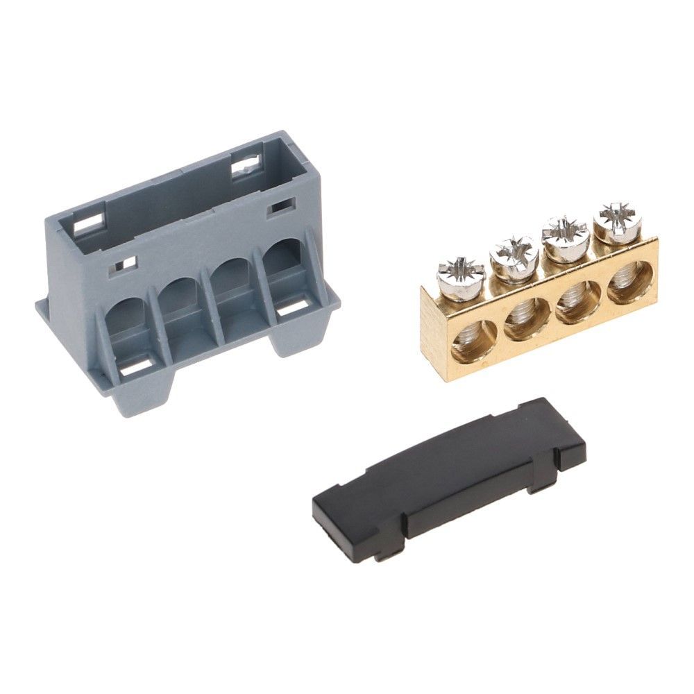 Aansluitverdeelblok AST16 zwart 4x16mm²