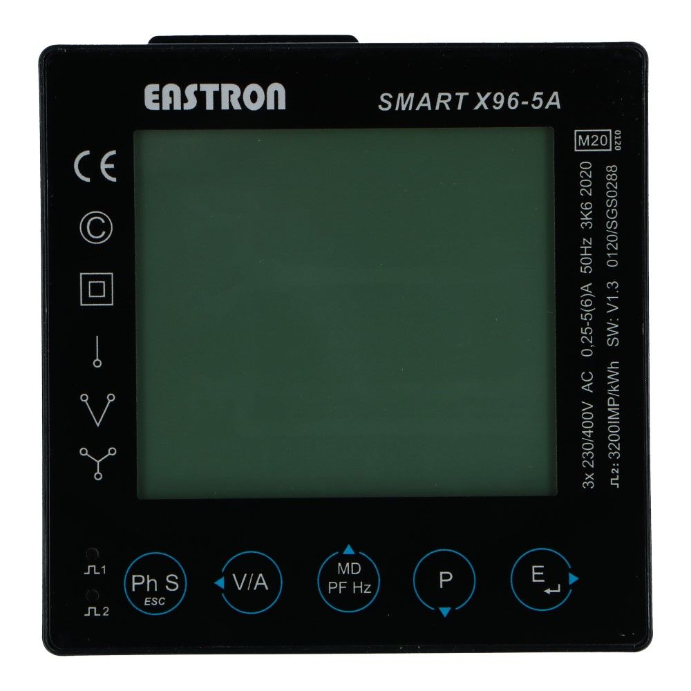 Multi-Function paneelmeter MID voor trafo