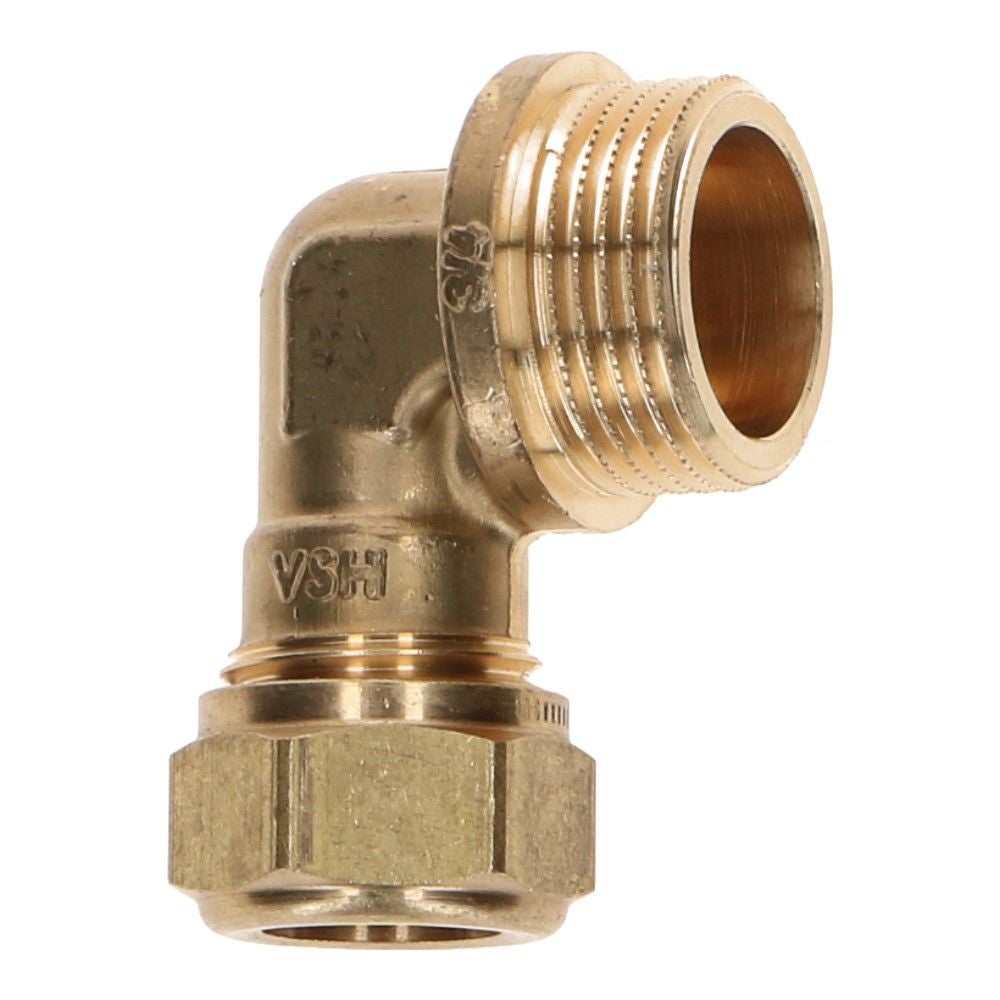 VSH haakse koppeling (haaks puntstuk) 3/4" x 15 mm