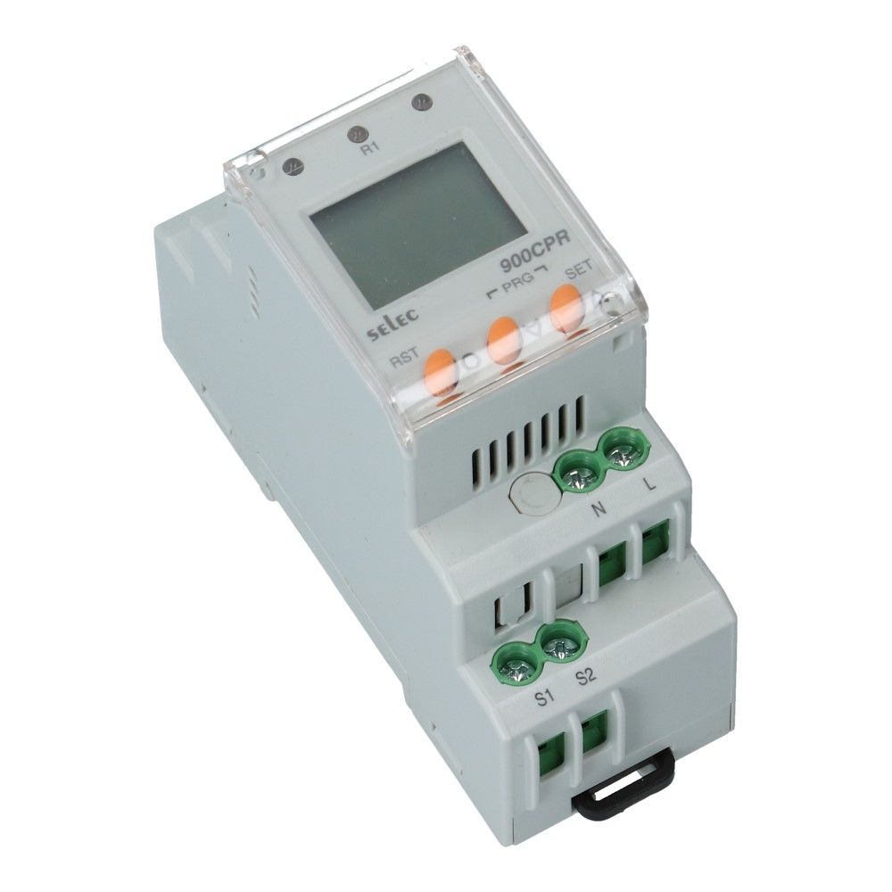 Stroomcontrole relais digitaal 0-999A 1 fase