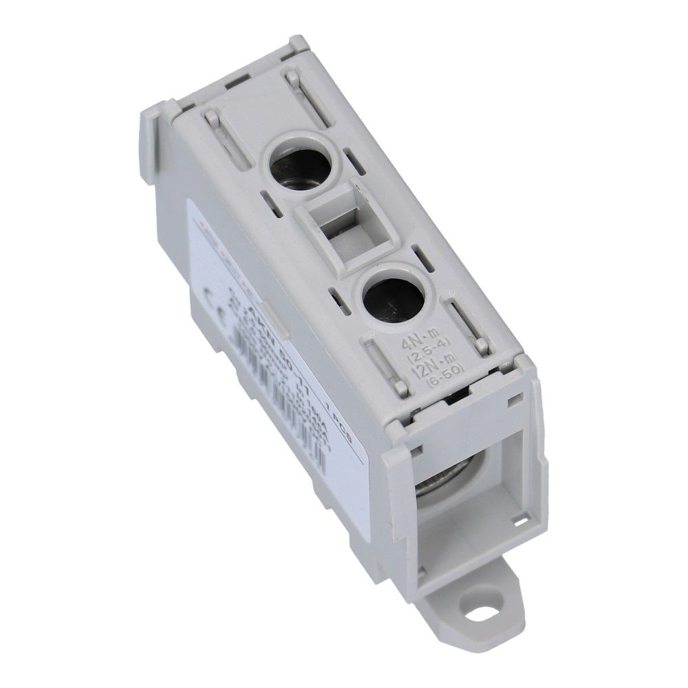 Aansluitklem AKN51 grijs 2.5mm² t/m 50mm²
