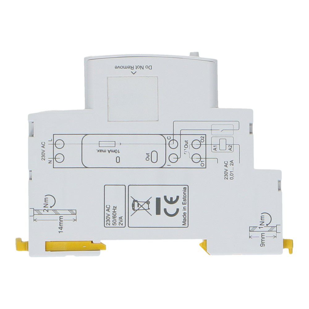 Acti9 Powertag 1 ingang 230Vac en 1 uitgang 230Vac 2A