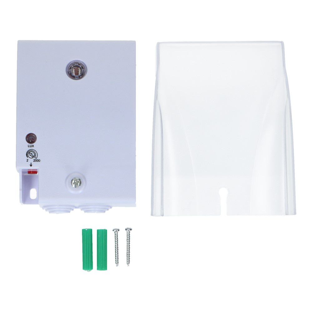 Schemerschakelaar 2-2000 lux 1200W IP54 230VAC