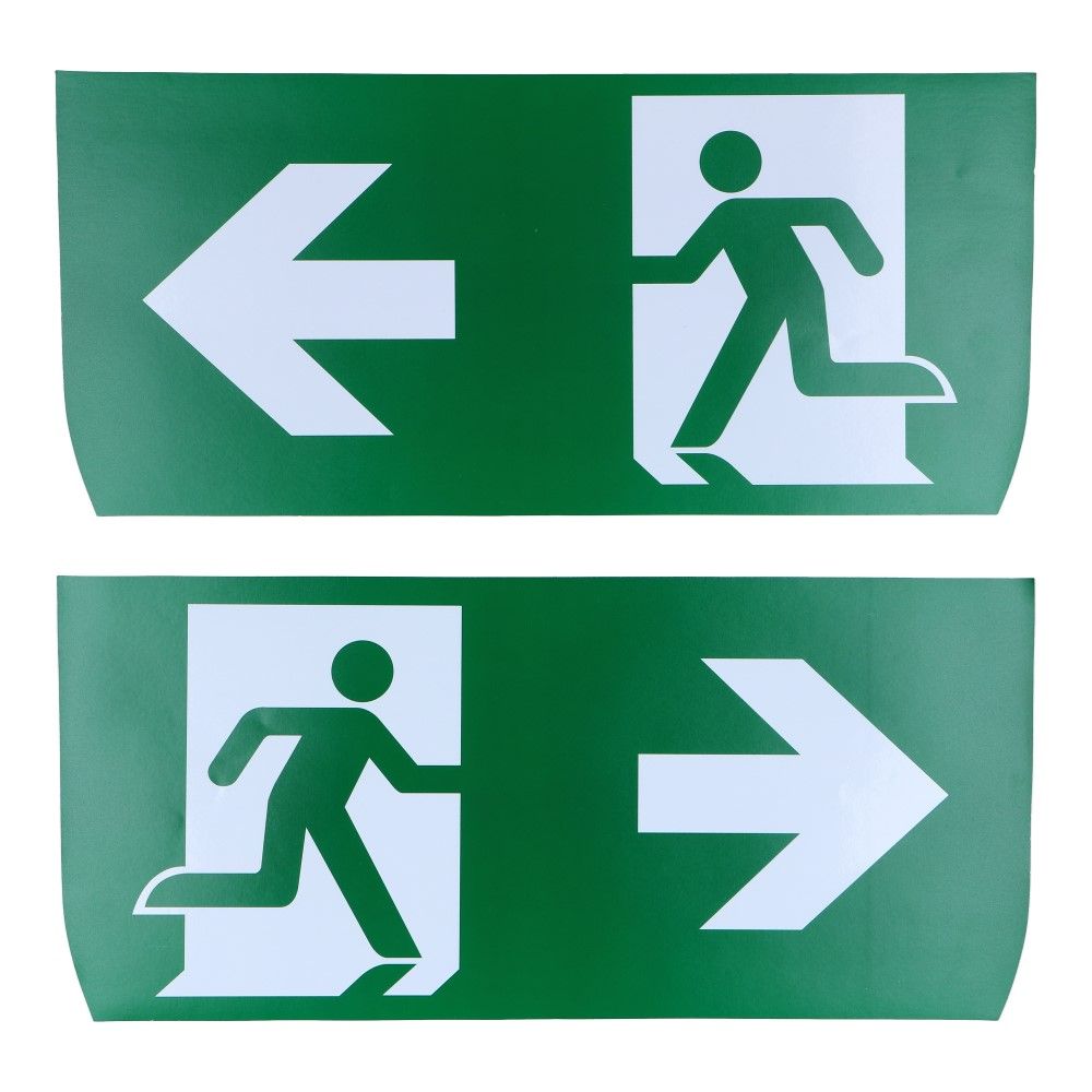 Opalen kap met  6 pictogrammen