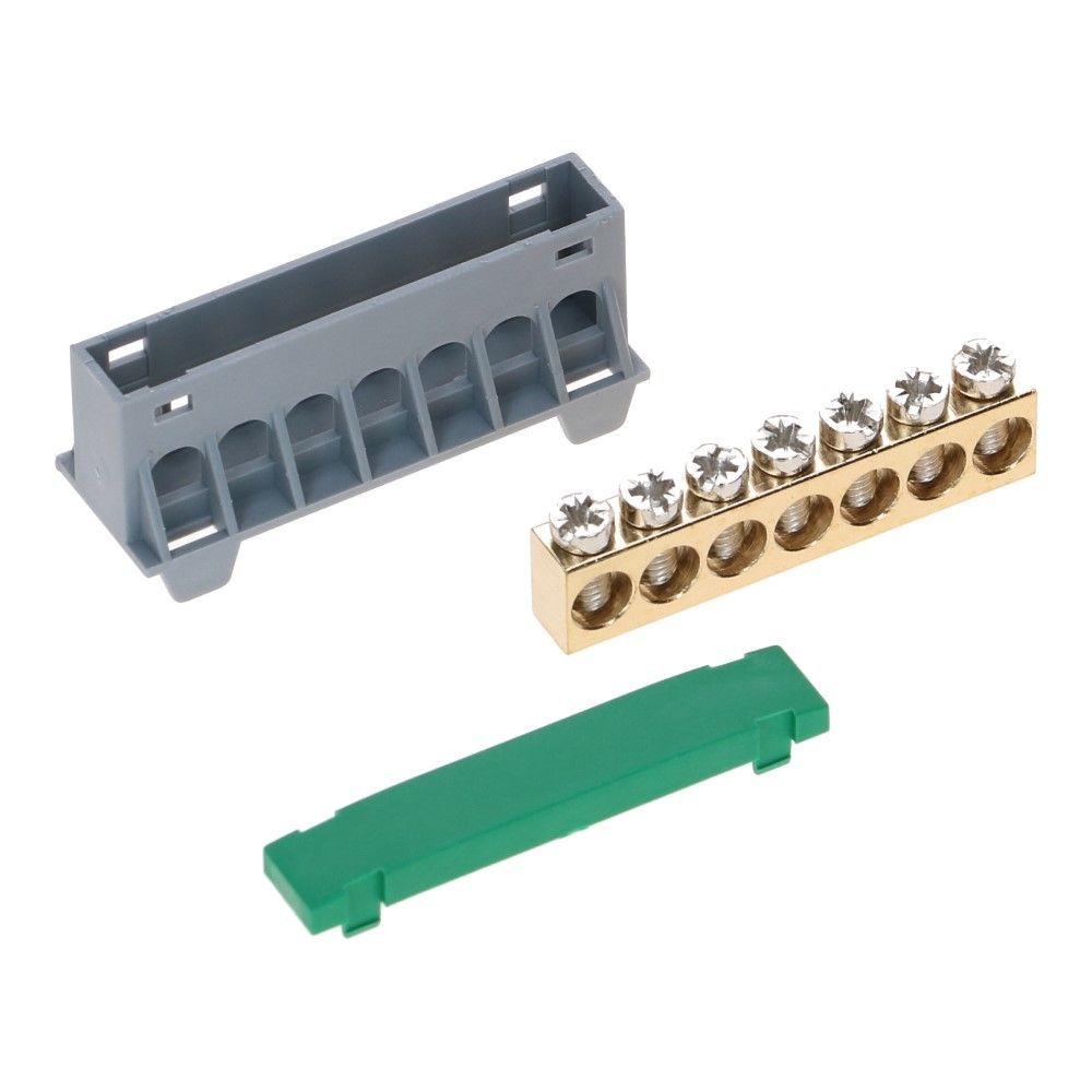 Aansluitverdeelblok AST16 groen 7x16mm²