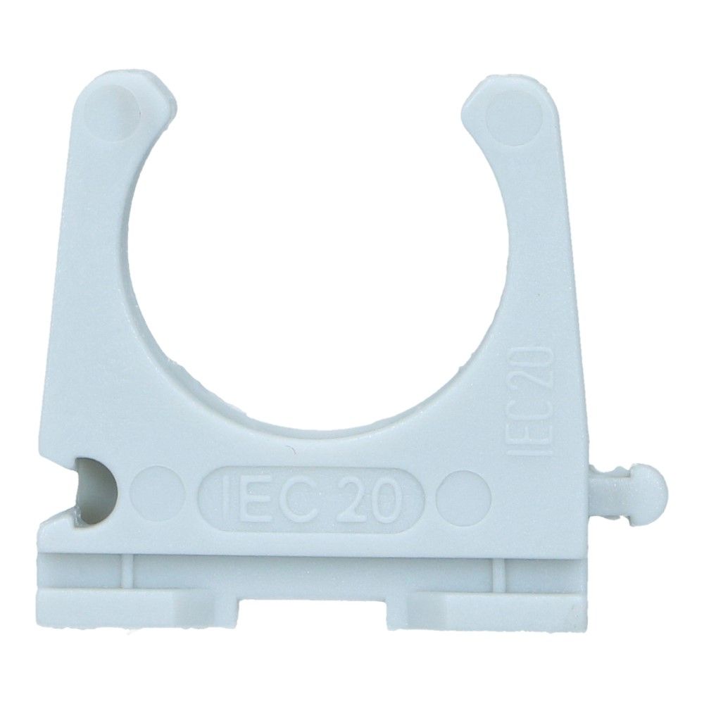 Klembeugel RC 20-21mm lichtgrijs - 100 stuks